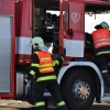 Požár ve výduti mostu likvidovali hasiči ze Zábřehu  foto:sumpersko.net