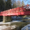 Červený most - únor 2023                   zdroj foto: LČR