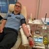 Policisté společně darovali krev na šumperské transfúzní službě   zdroj foto: PČR