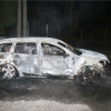 ohořelé auto           zdroj foto: PČR
