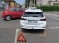 Žadatel o řidičský průkaz v Šumperku havaroval