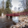 Červený most přes Úpu v Babiččině údolí   zdroj foto: LČR