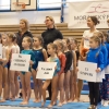 Devčata sportovní gymnastiky TJ Šumperk zahájily závodní sezónu ve Valašském Meziříčí   zdroj foto: oddíl