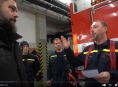 VIDEO: Hasiči v Šumperku se rozloučili s respektovaným velitelem