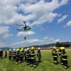 FOTO. Výcviku s vrtulníkem se zúčastnilo patnáct jednotek hasičů