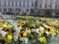 Arionovu kašnu v centru Olomouce rozzářilo tisíce květin