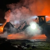 Hanušovice. Jen co opadla voda, začalo hořet   zdroj foto: Hanušovice