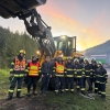 Hanušovice. Jen co opadla voda, začalo hořet   zdroj foto: Hanušovice