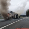 Požár autobusu na Červenohorském sedle    zdroj foto: HZS OLK