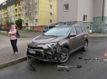 Řidička v Zábřehu nedala přednost