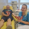 Nanukový odběr na Transfúzce     zdroj foto: AGEL