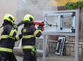 Zábřežští hasiči trénovali vstupy do uzavřených prostor