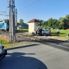 Střet osobního auta s vlakem       zdroj foto: PČR