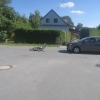 Cyklista v Libině nedal přednost