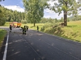 Foto: Zásahy hasičů kvůli silnému větru