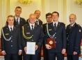 Zlatý záchranářský kříž získali šumperští hasiči