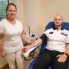 Společné darování krve a plazmy           zdroj foto: PČR