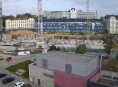 VIDEO. Nový centrální pavilon FN Olomouc už se tyčí do výše