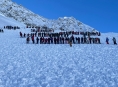 Čeští záchranáři na ledovci Stubai