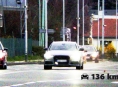 Řidič překročil rychlost v obci o 80 km/h.