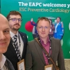 Trojice lékařů reprezentovala Kliniku tělovýchovného lékařství a kardiovaskulární rehabilitace na kongresu ESC Preventive Cardiology Congress v Lublani. Zleva: MUDr. Radek Adámek, MUDr. Pavel Mišove a MUDr. Libor Jelínek  zdroj foto: FNOL