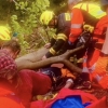 Hasiči a záchranáři pomohli zraněnému lesnímu dělníkovi zdroj foto: HZS OLK