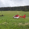 Hasiči a záchranáři pomohli zraněnému lesnímu dělníkovi zdroj foto: HZS OLK