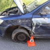 Poškozené vozidlo Škoda Octavia zdroj foto: PČR