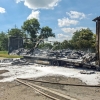 Na dálnici D35 hořel návěs nákladní soupravy zdroj foto: HZS OLK