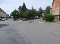 Cyklista v Šumperku přehlédnul dodávku