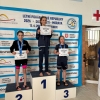 Kateřina Korcová - 2. místo 50m. prsa    zdroj foto: odd. plavání TJ