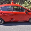 Poškozený OA Ford Fiesta         zdroj foto: PČR