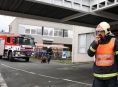 V Šumperské nemocnici hořelo ... naštěstí jen cvičně