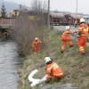 hasiči použili norné stěny u DN 13.dubna v Bohdíkově zdroj foto:sumpersko.net