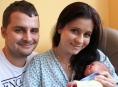 Dominik - první miminko Šumperské nemocnice v roce 2013