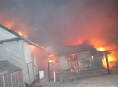 Požár zasáhl dva rodinné domy v Jívové 