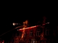 V Šumperku v noci hořel průmyslový areál