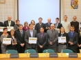 Vítězové soutěže "Zlatý erb" v Olomouckém kraji si převzali ceny