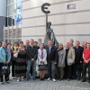 Zástupci Olomouckého kraje u budovy EP  zdroj foto:M.Vráželová