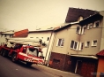 Dvě utržené střechy během čtvrtka v Olomouckém kraji