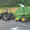 požár traktoru v obci Branná zdroj foto:HZS Ok
