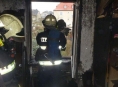 Oheň zničil dvoupokojový byt v Zábřehu