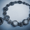 Filigránový stříbrný náhrdelník z 19. století    zdroj foto:VM