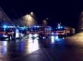  Devadesát minut likvidovalo několik jednotek hasičů požár stroje v mohelnické slévárně