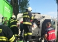 Při vážné dopravní nehodě se zranili tři lidé