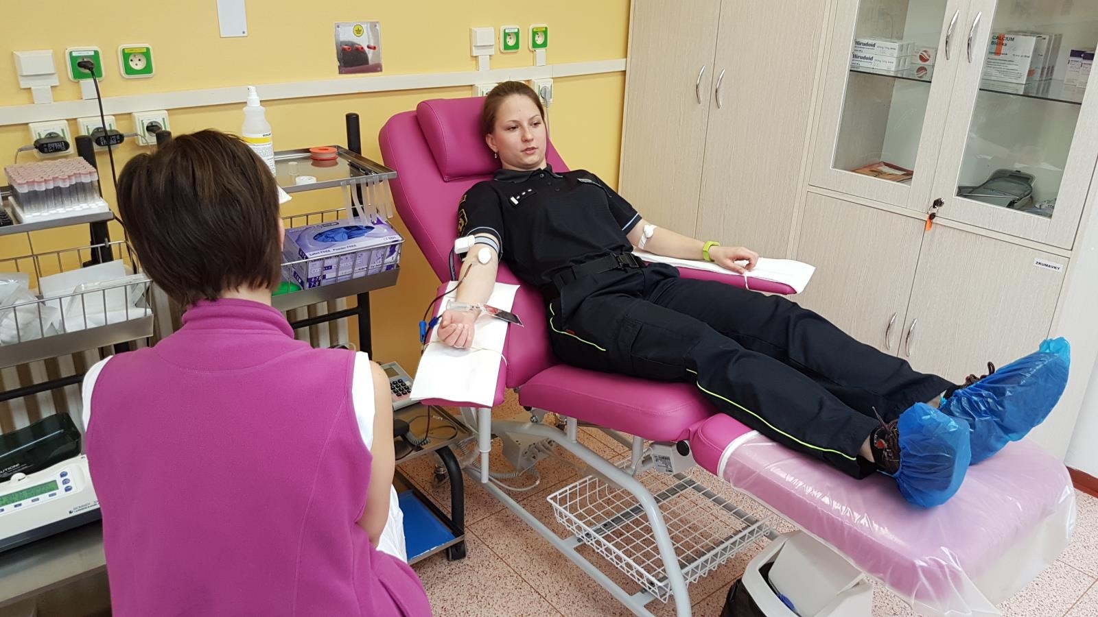 Hasiči Olomouckého kraje hromadně darovali krev zdroj foto: HZS Olk