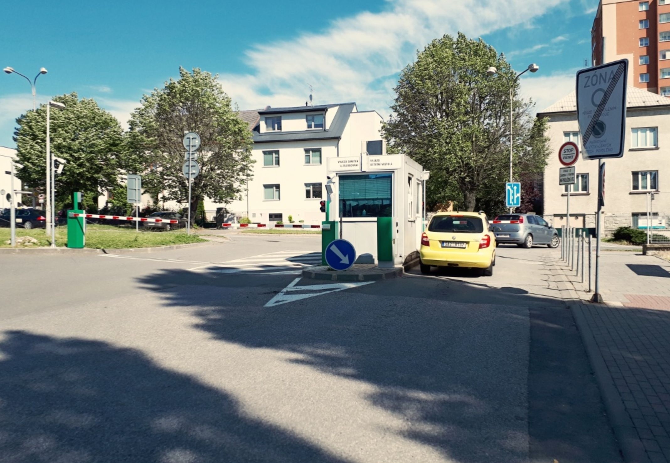 Fakultní nemocnice Olomouc testuje nový vjezdový a parkovací systém zdroj foto: FN OL
