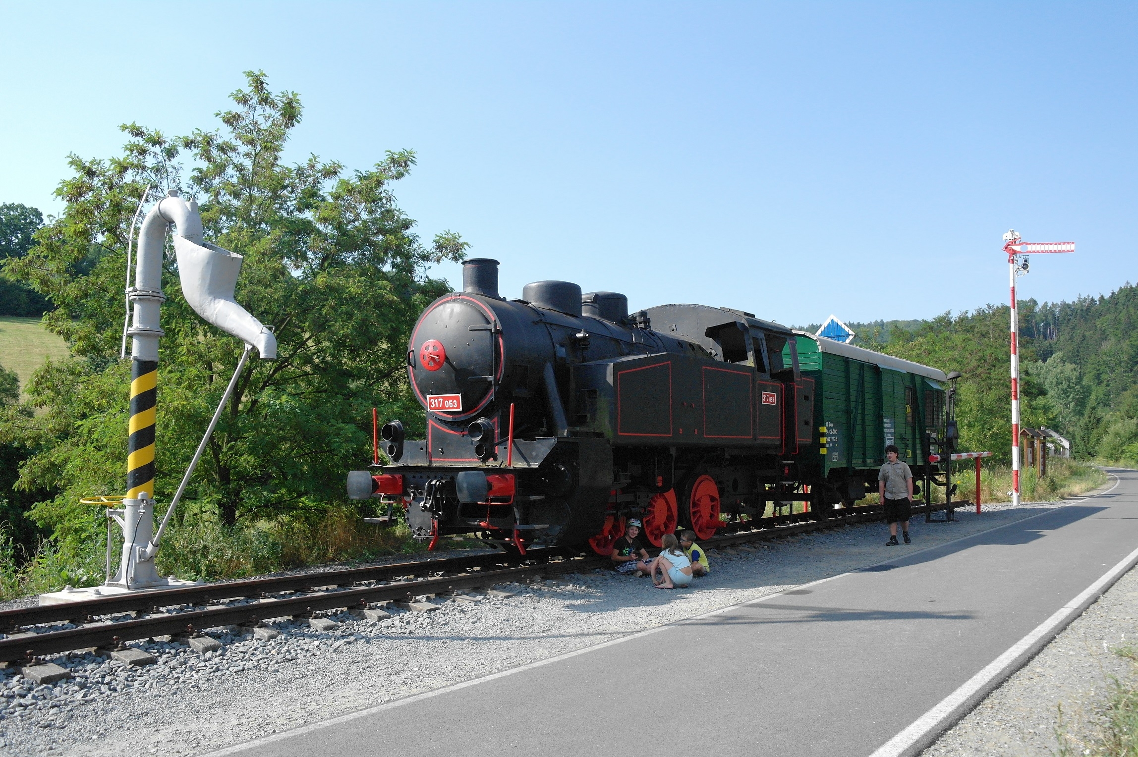 Železniční skanzen na Zábřežsku doplnil zrenovovaný vagon zdroj foto:L.Mahdalová
