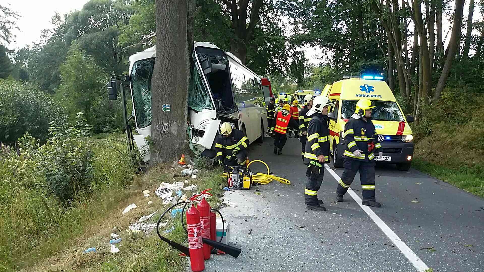 DN linkového autobusu zdroj foto: HZS OLK