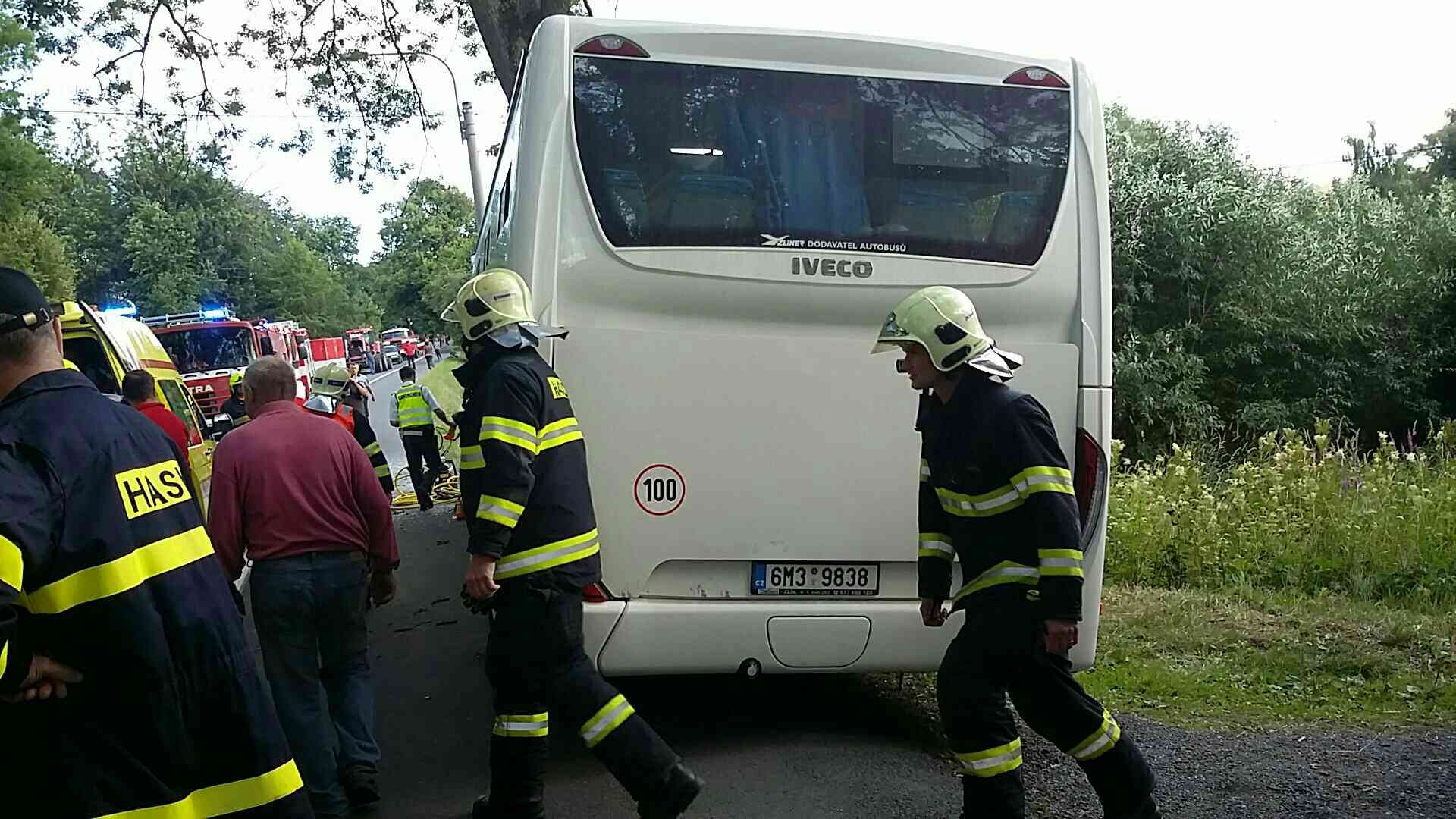 DN linkového autobusu zdroj foto: HZS OLK